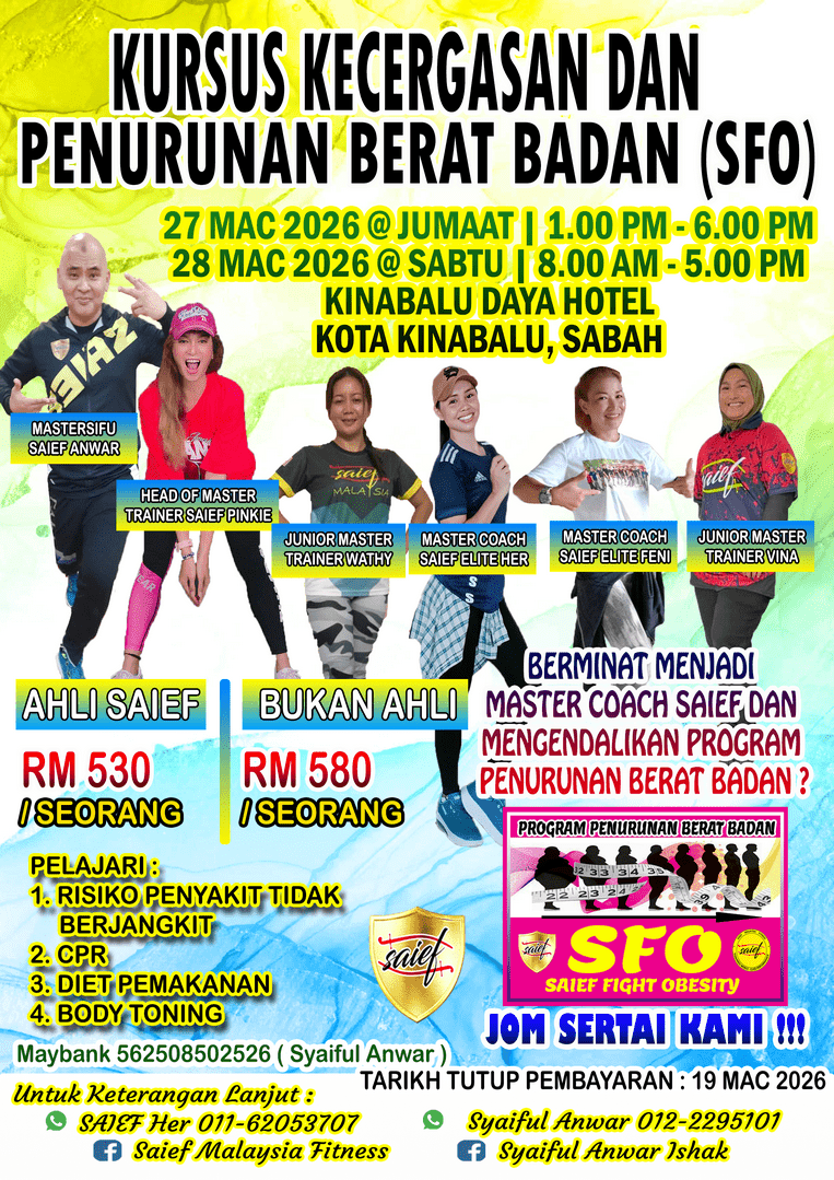 BLN 3 KURSUS SFO SABAH 28 29