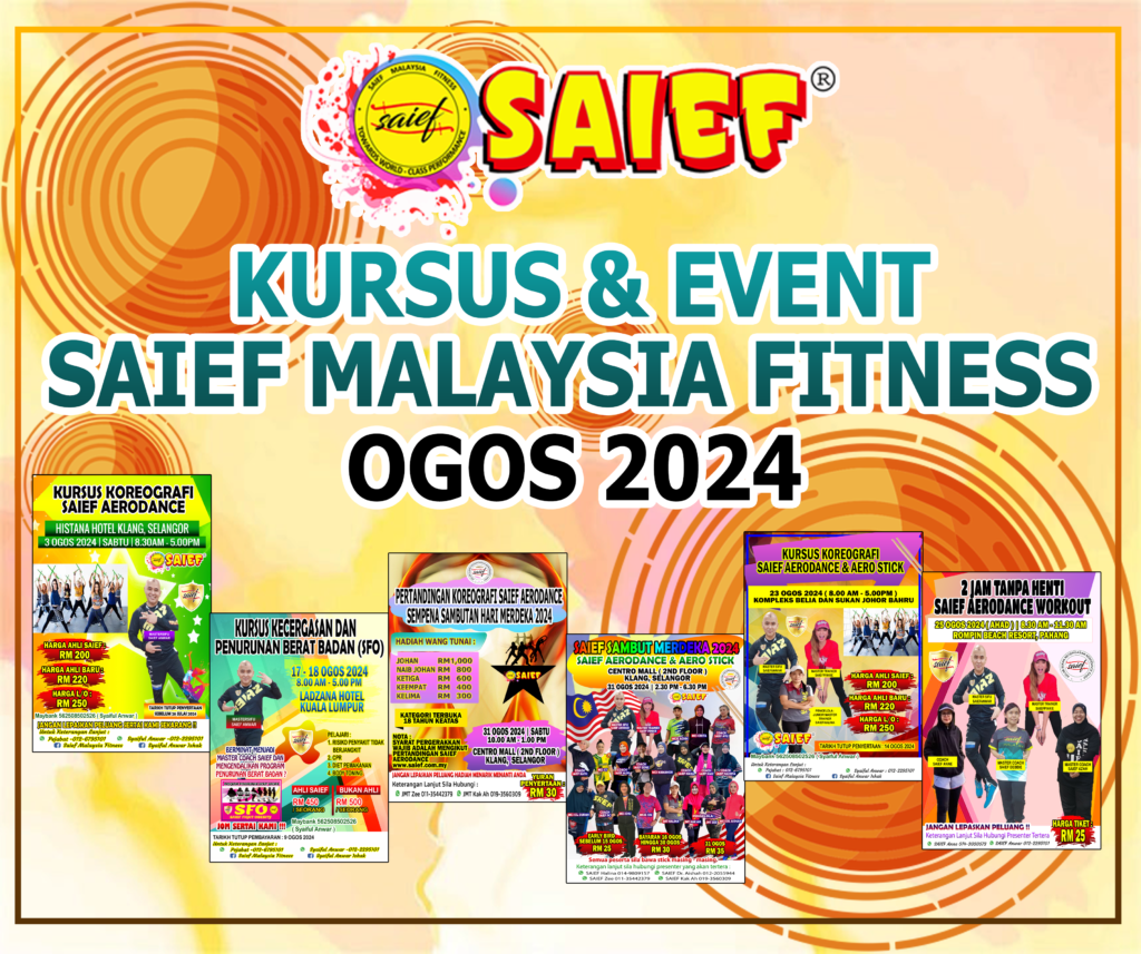 Kursus & Event SAIEF Malaysia Fitness Ogos 2024 4 BLOCK 10